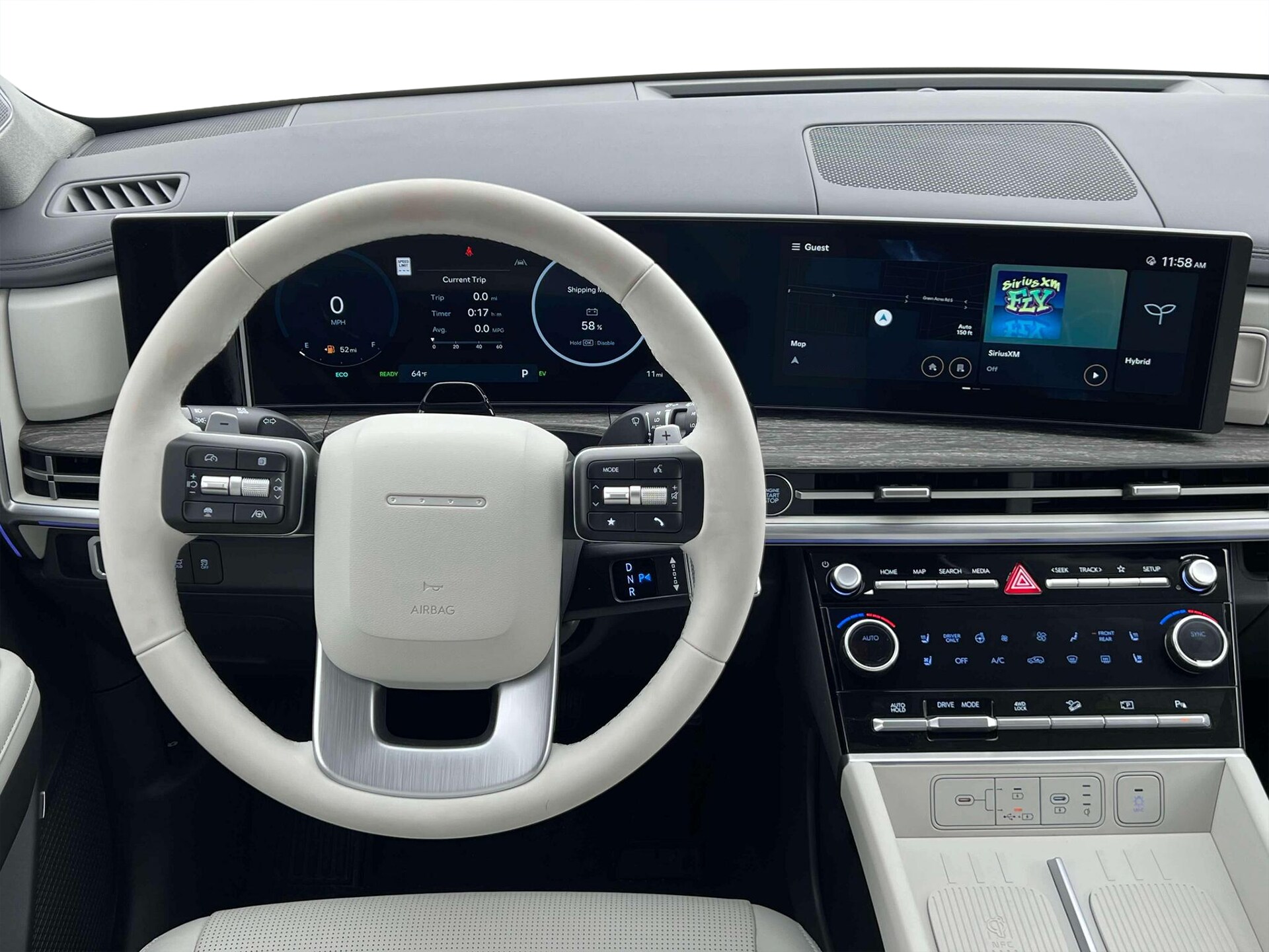 new 2025 Hyundai Santa Fe Hybrid car, priced at $48,850