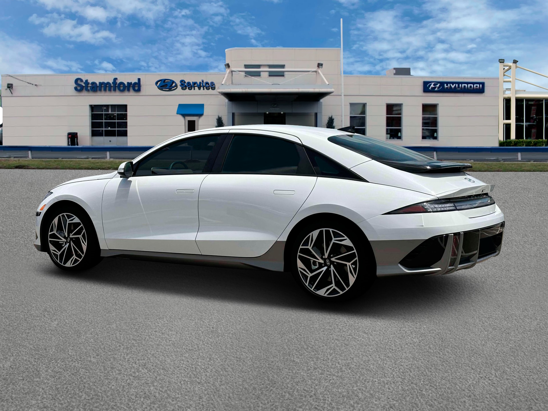 new 2025 Hyundai IONIQ 6 car, priced at $51,530
