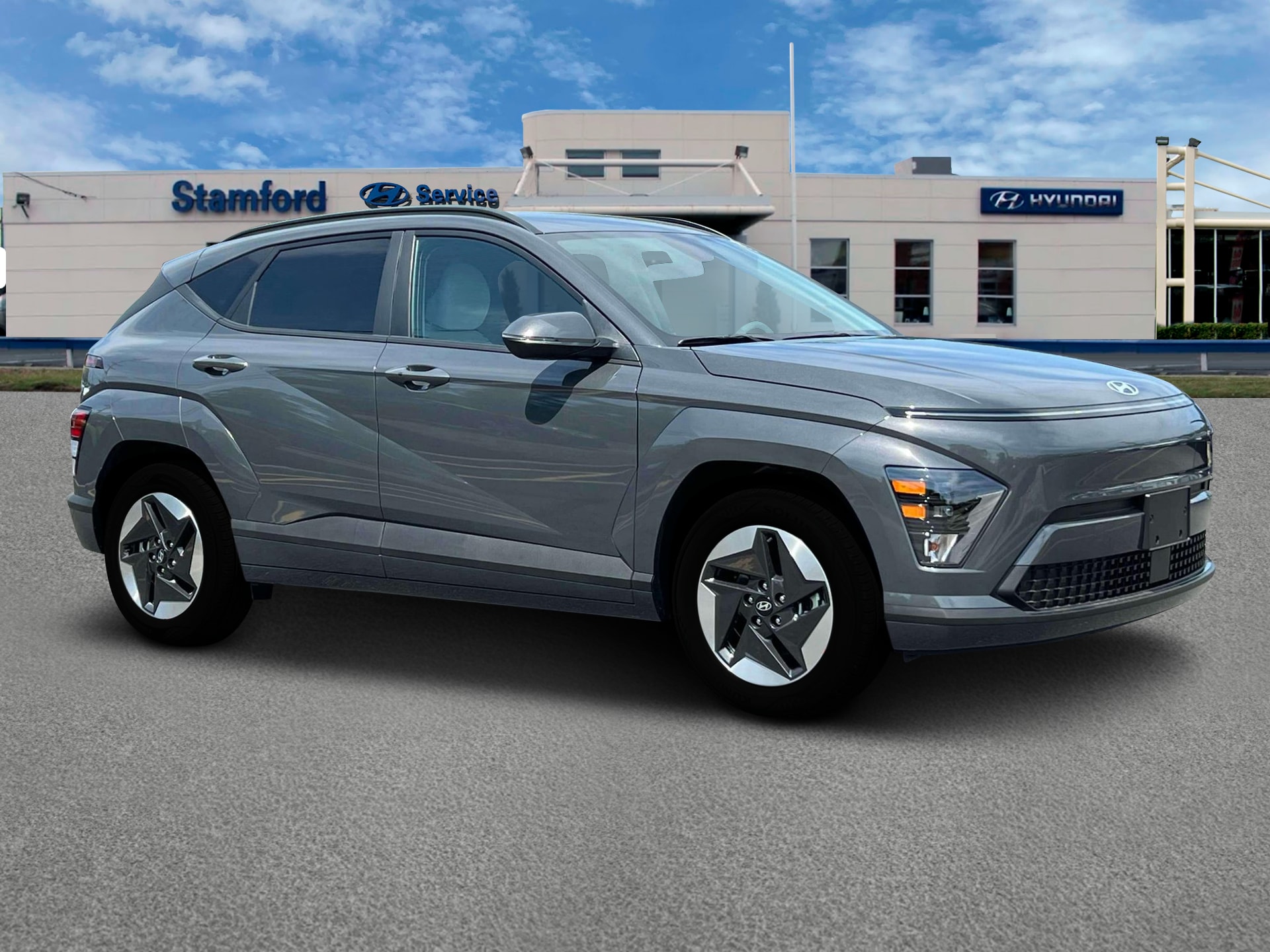 new 2025 Hyundai Kona Electric car, priced at $39,455