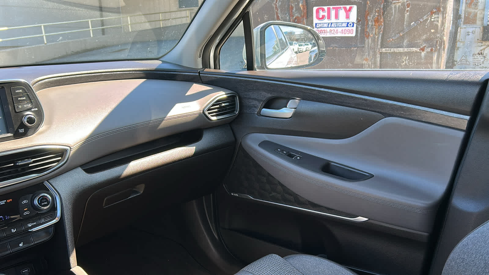 used 2019 Hyundai Santa Fe car, priced at $18,502
