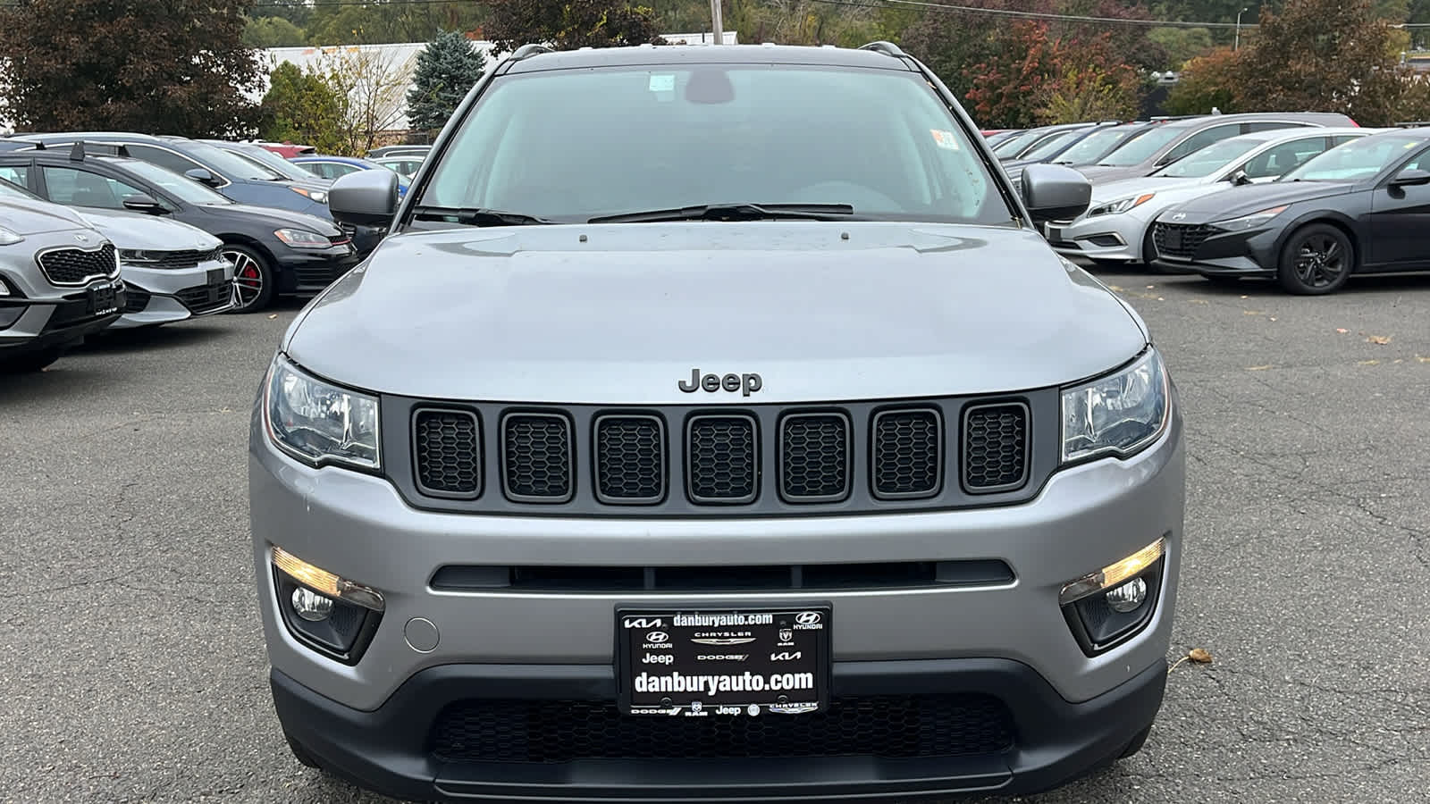 used 2021 Jeep Compass car, priced at $19,222