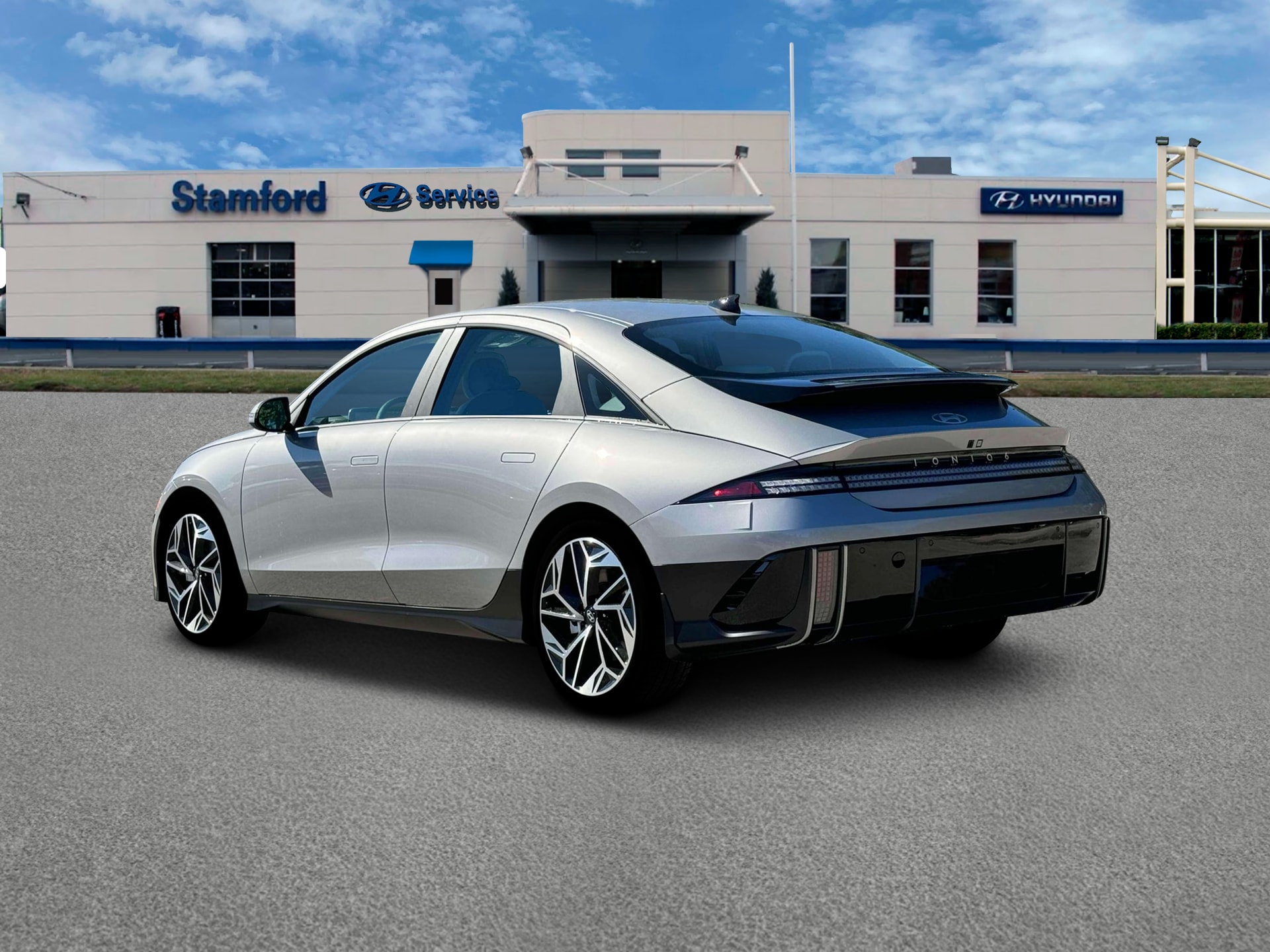 new 2025 Hyundai IONIQ 6 car, priced at $50,830