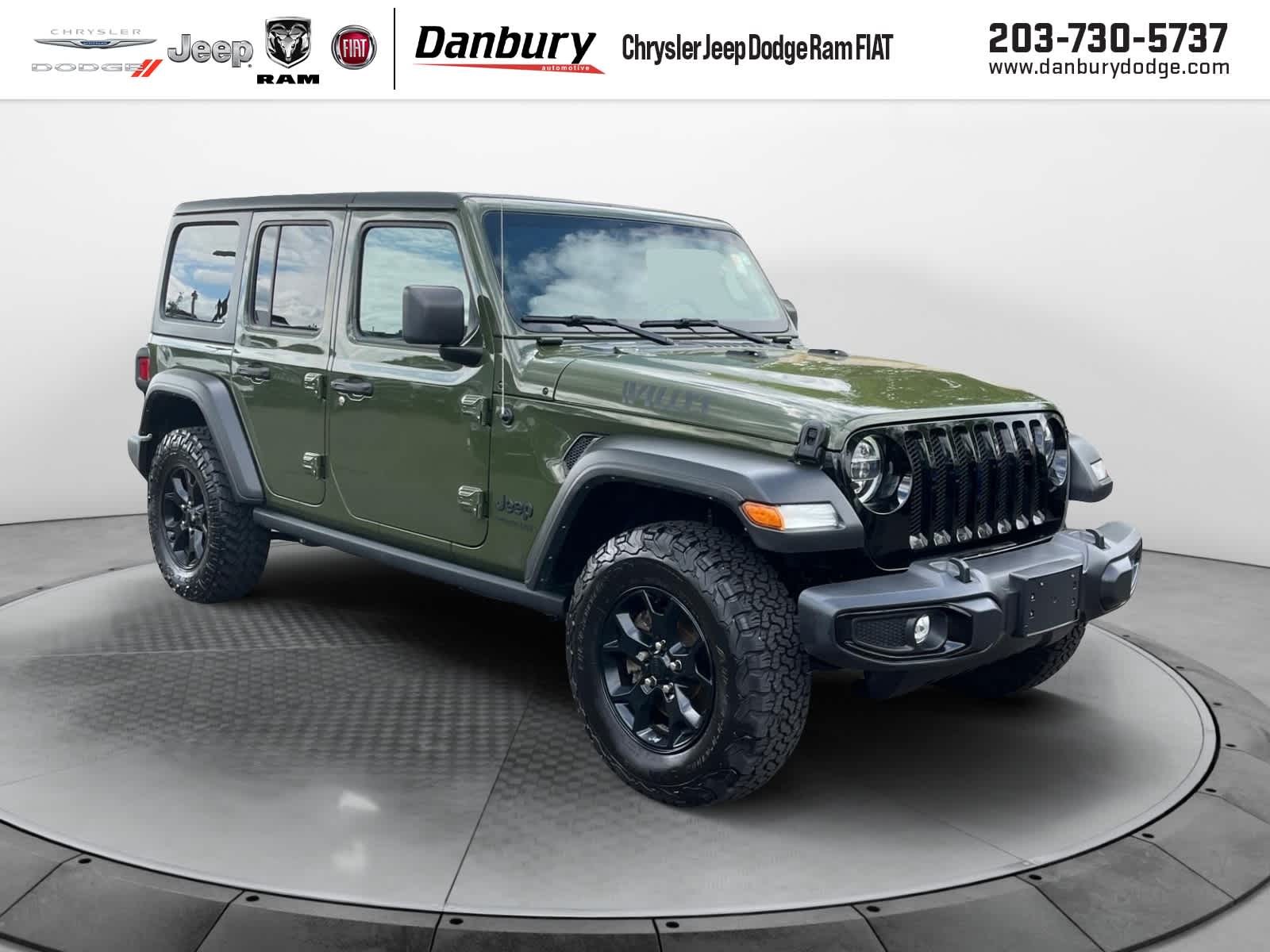 used 2021 Jeep Wrangler car, priced at $25,618