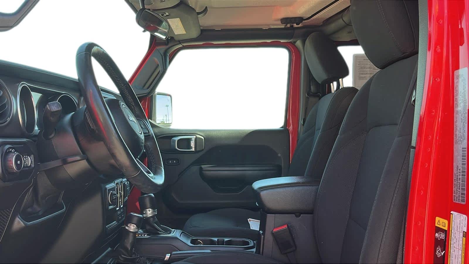 used 2021 Jeep Wrangler car, priced at $34,317
