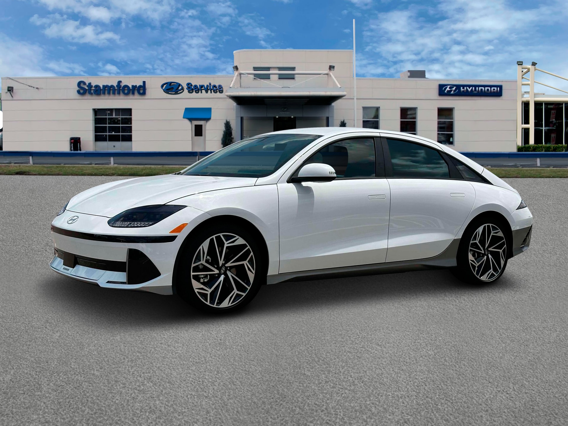 new 2025 Hyundai IONIQ 6 car, priced at $51,530