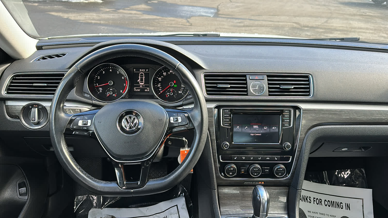 used 2016 Volkswagen Passat car, priced at $12,507