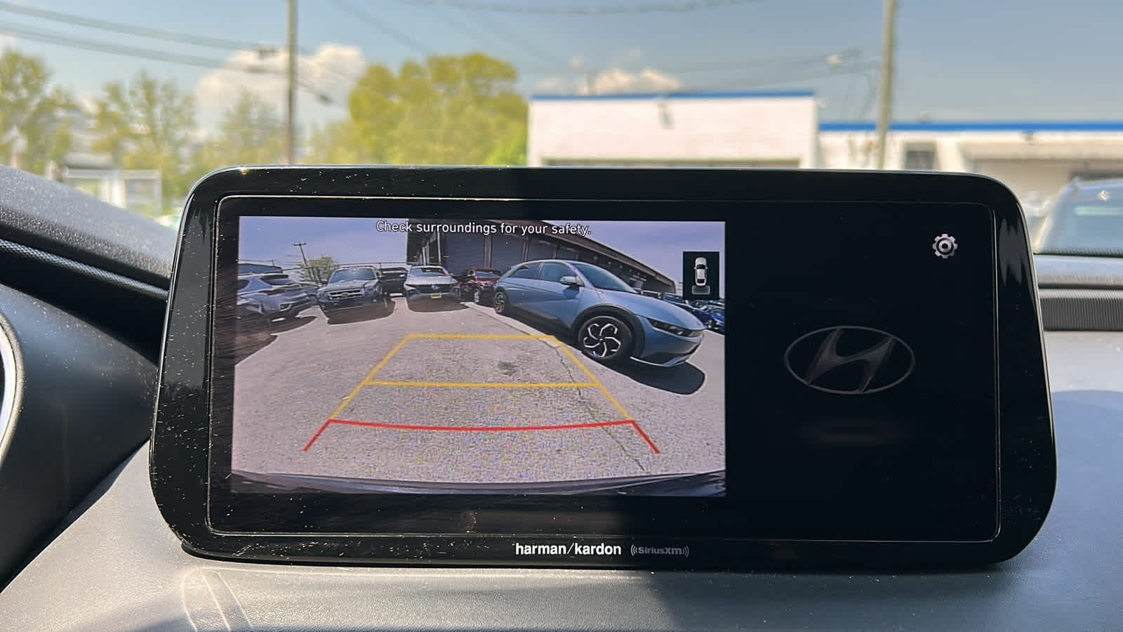 used 2021 Hyundai Santa Fe car, priced at $19,207