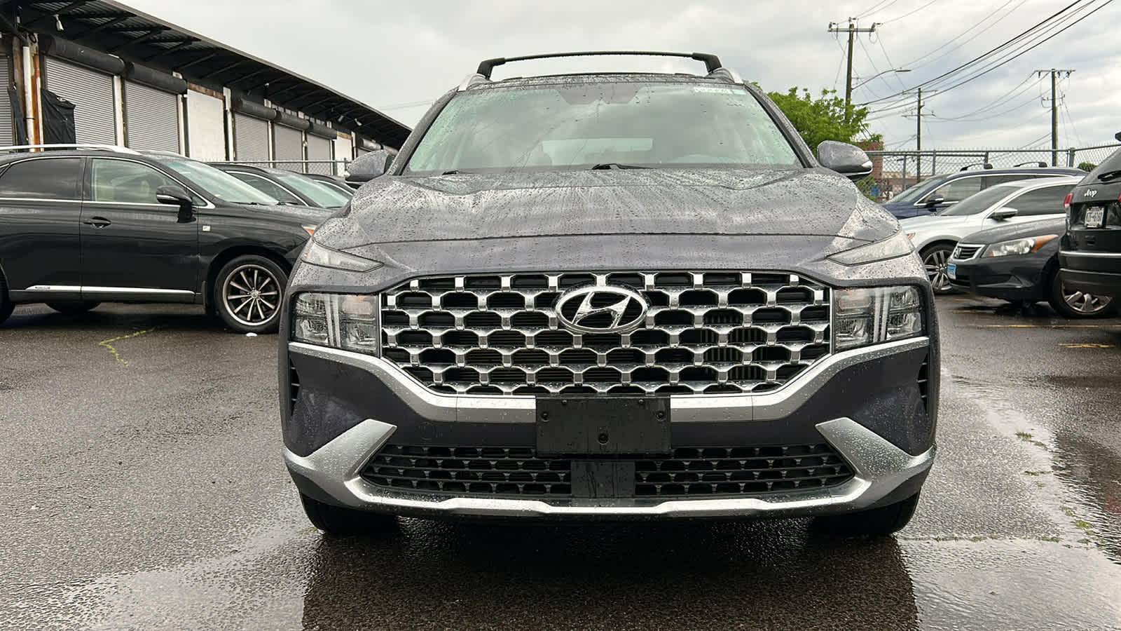 used 2021 Hyundai Santa Fe Hybrid car, priced at $25,905