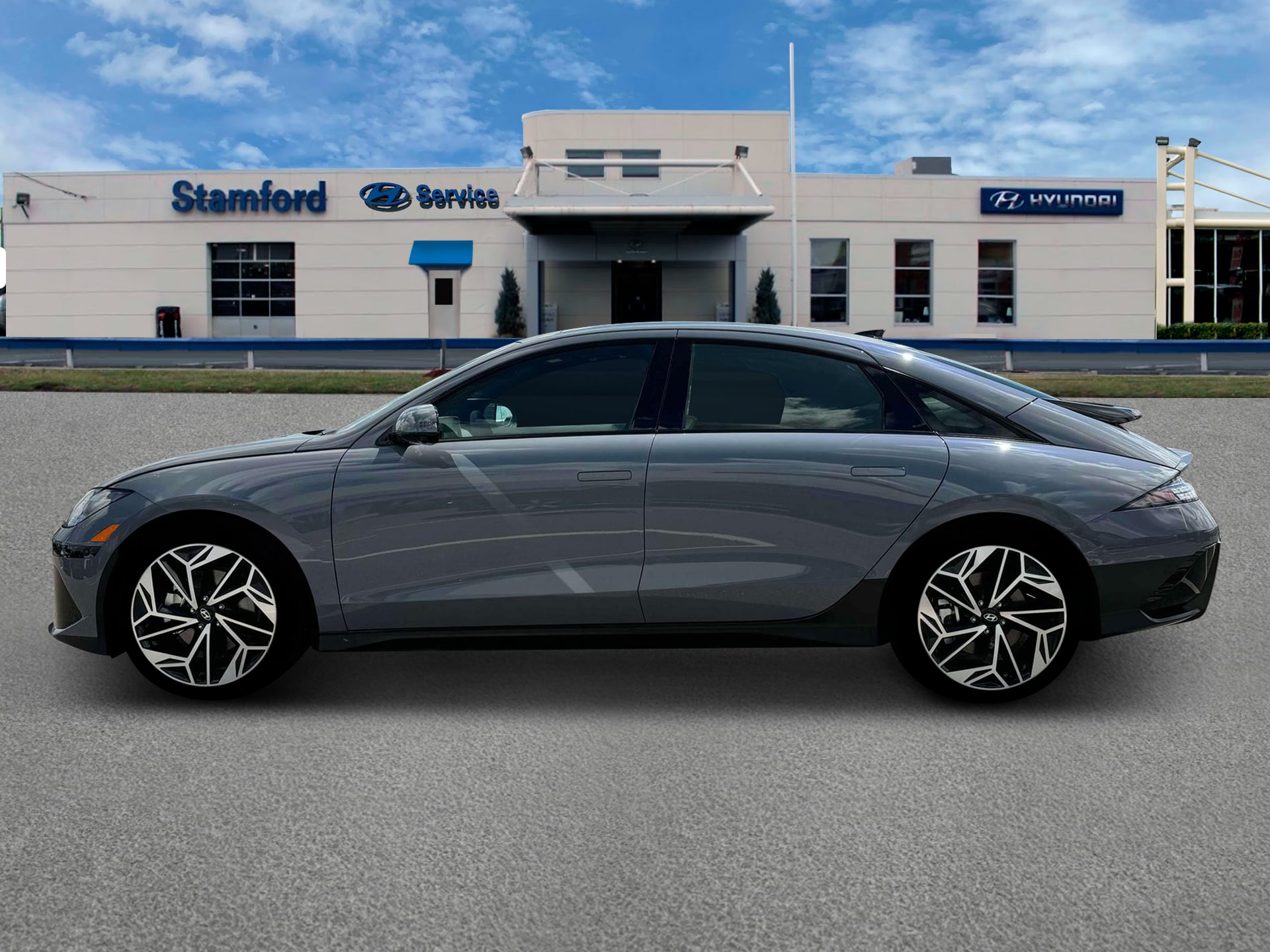new 2025 Hyundai IONIQ 6 car, priced at $56,455
