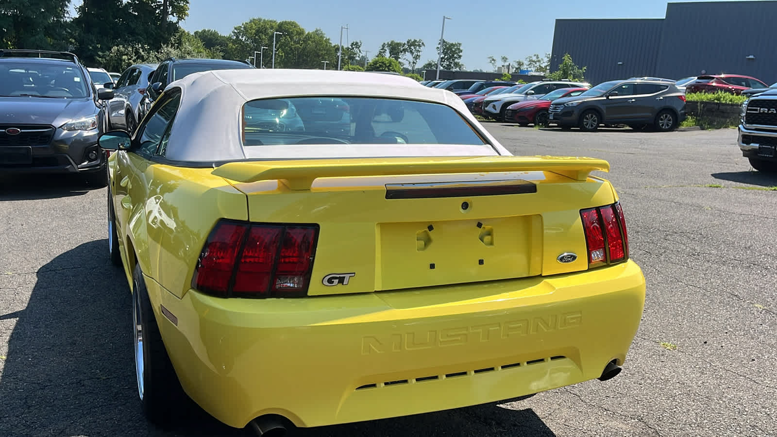 used 2001 Ford Mustang car