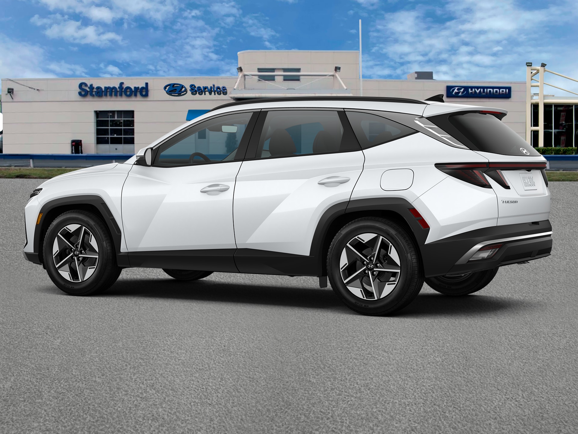 new 2025 Hyundai Tucson car, priced at $37,100