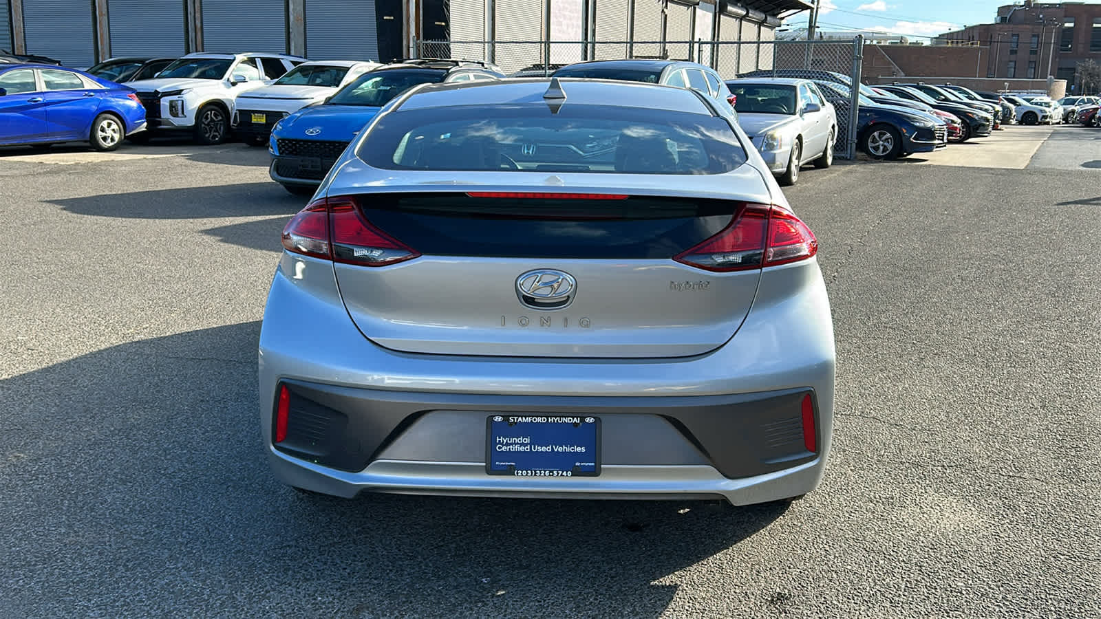 used 2022 Hyundai Ioniq Hybrid car, priced at $18,605