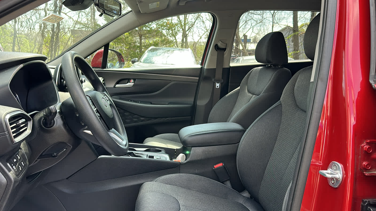 used 2019 Hyundai Santa Fe car, priced at $19,902