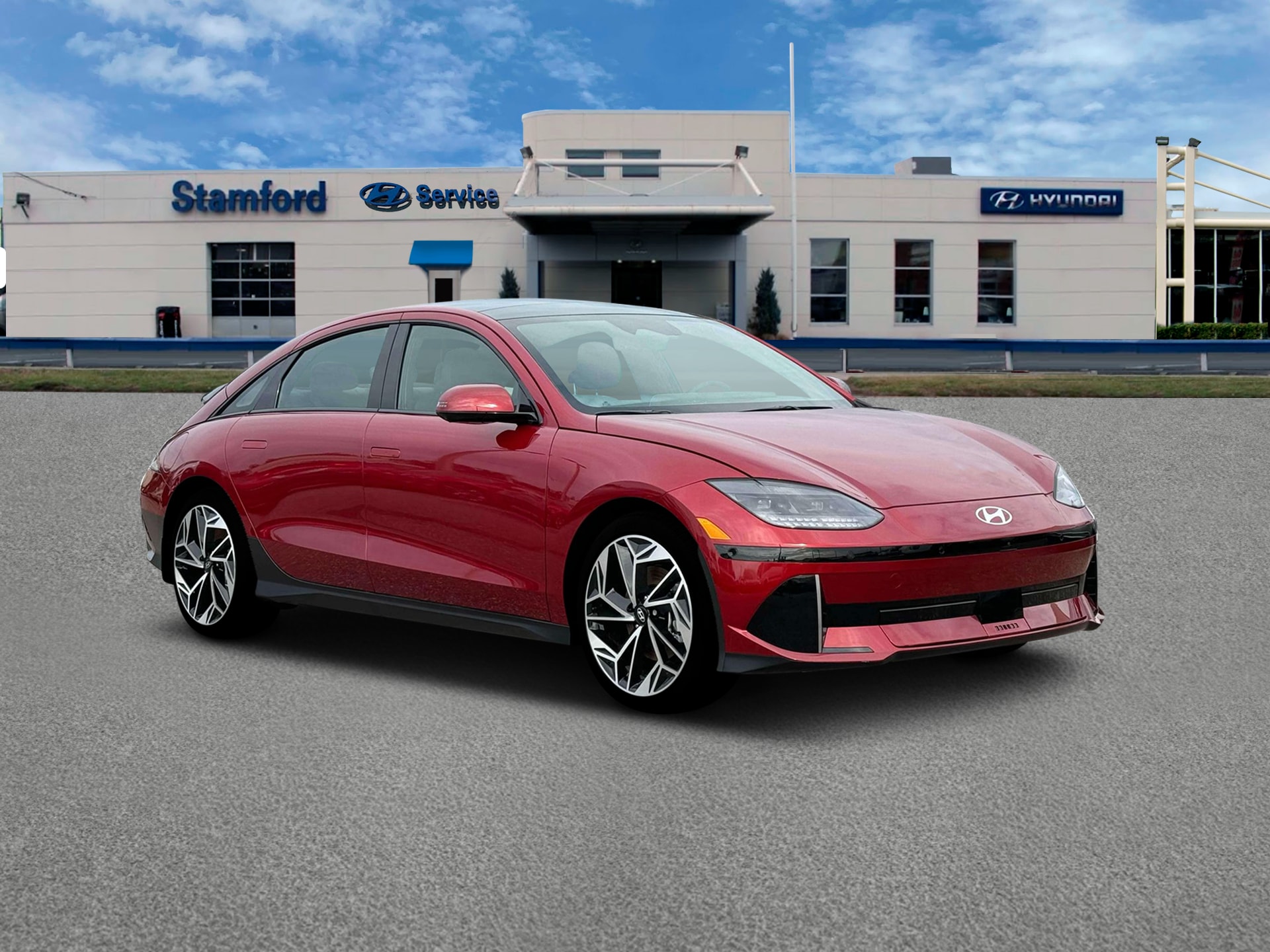 new 2025 Hyundai IONIQ 6 car, priced at $56,910
