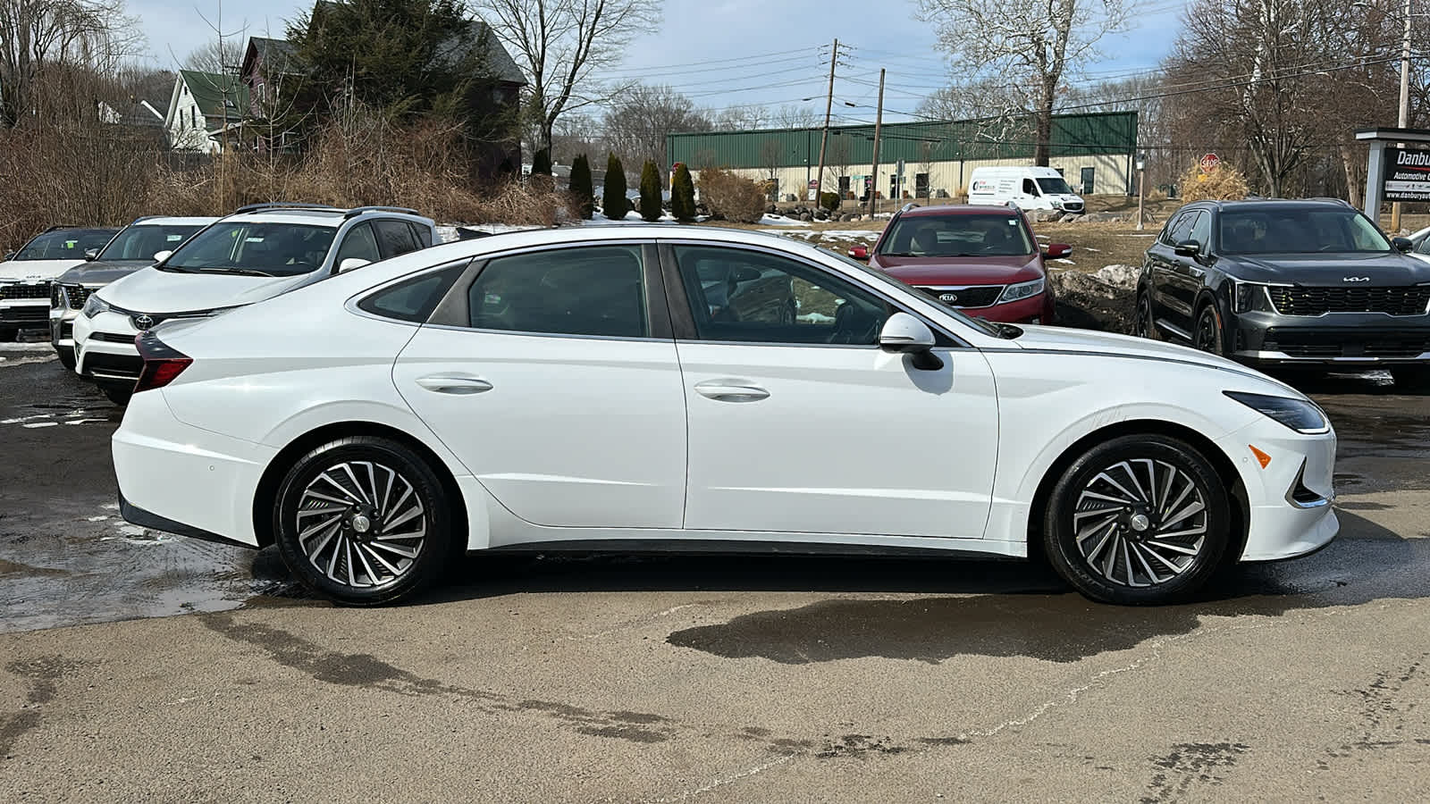 used 2023 Hyundai Sonata Hybrid car, priced at $23,509