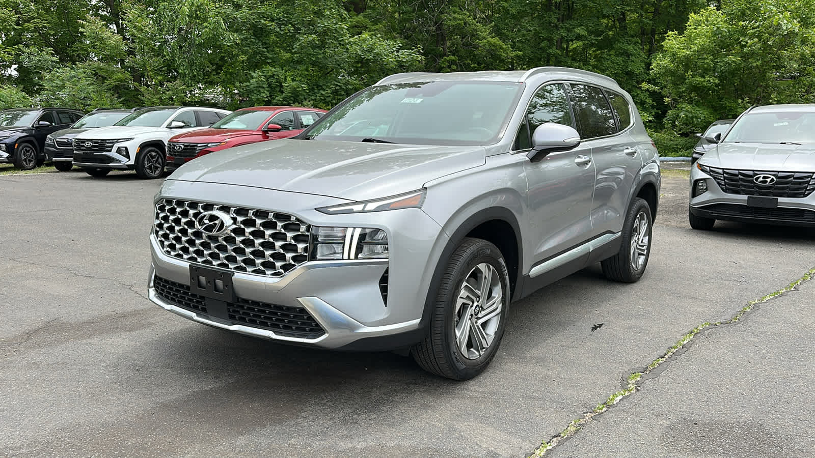 used 2022 Hyundai Santa Fe car, priced at $24,405