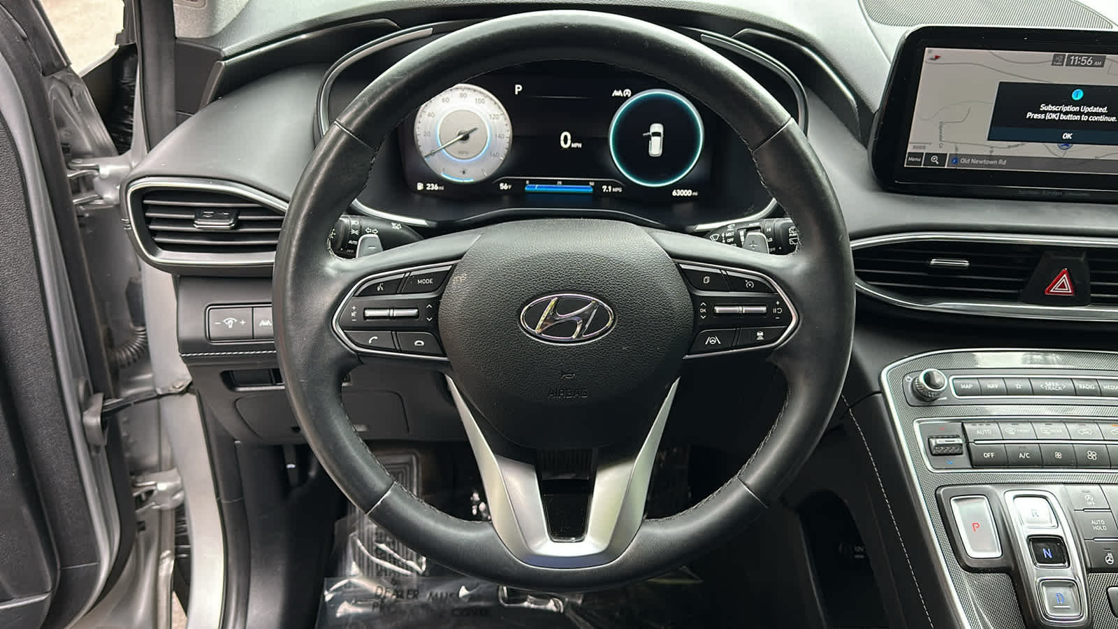 used 2021 Hyundai Santa Fe car, priced at $23,907