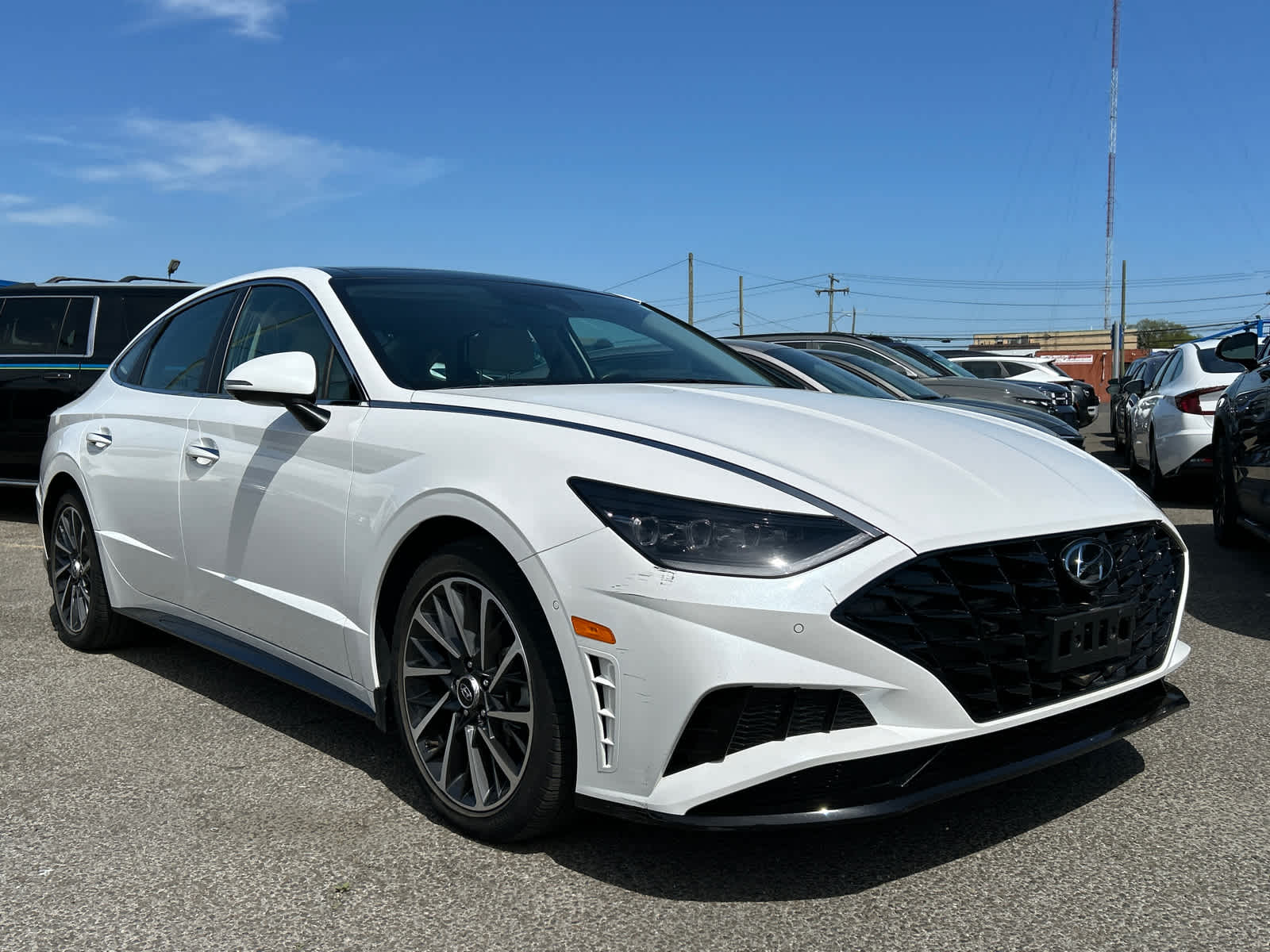 used 2022 Hyundai Sonata car, priced at $25,502