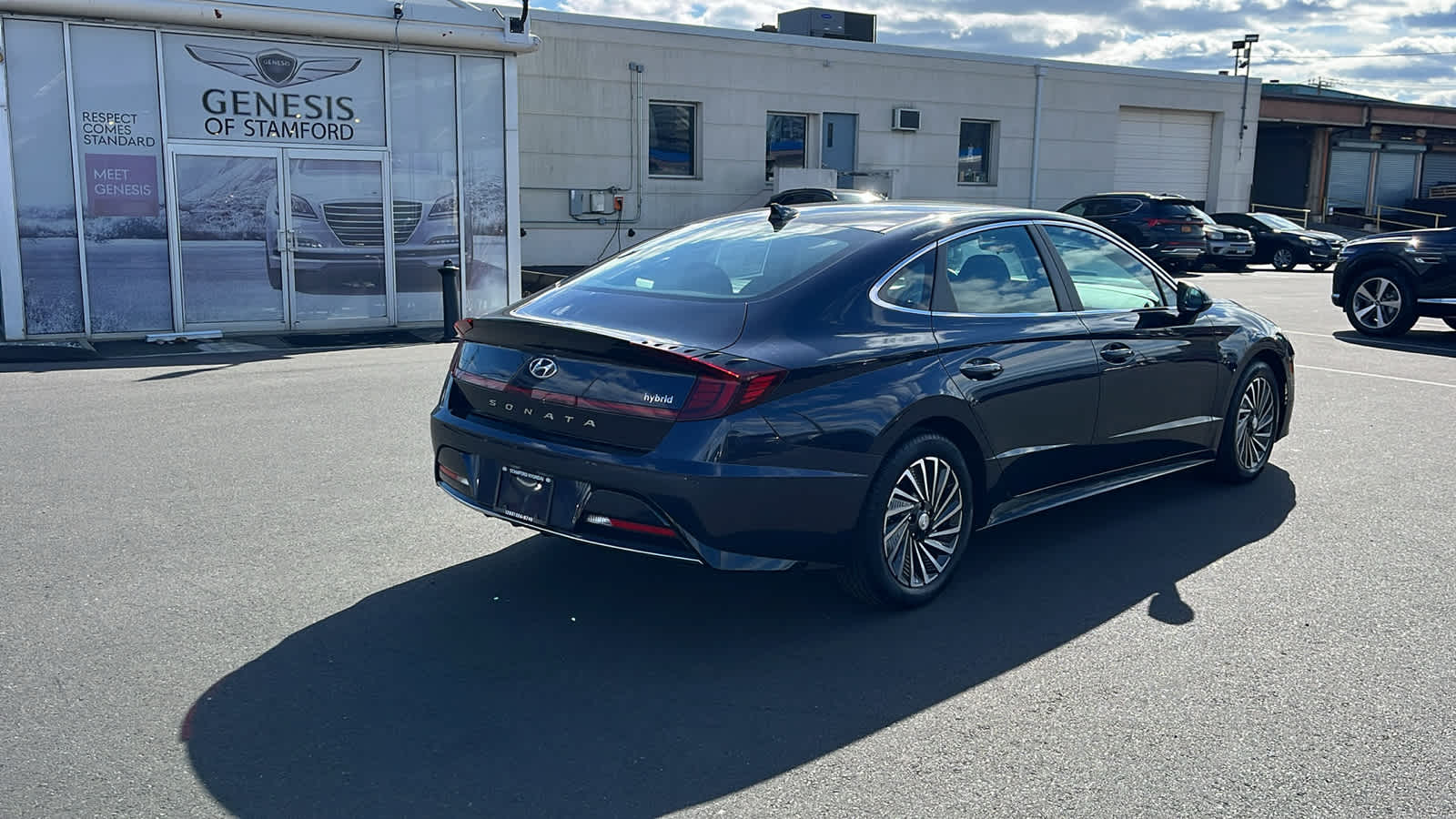 used 2022 Hyundai Sonata Hybrid car, priced at $21,588