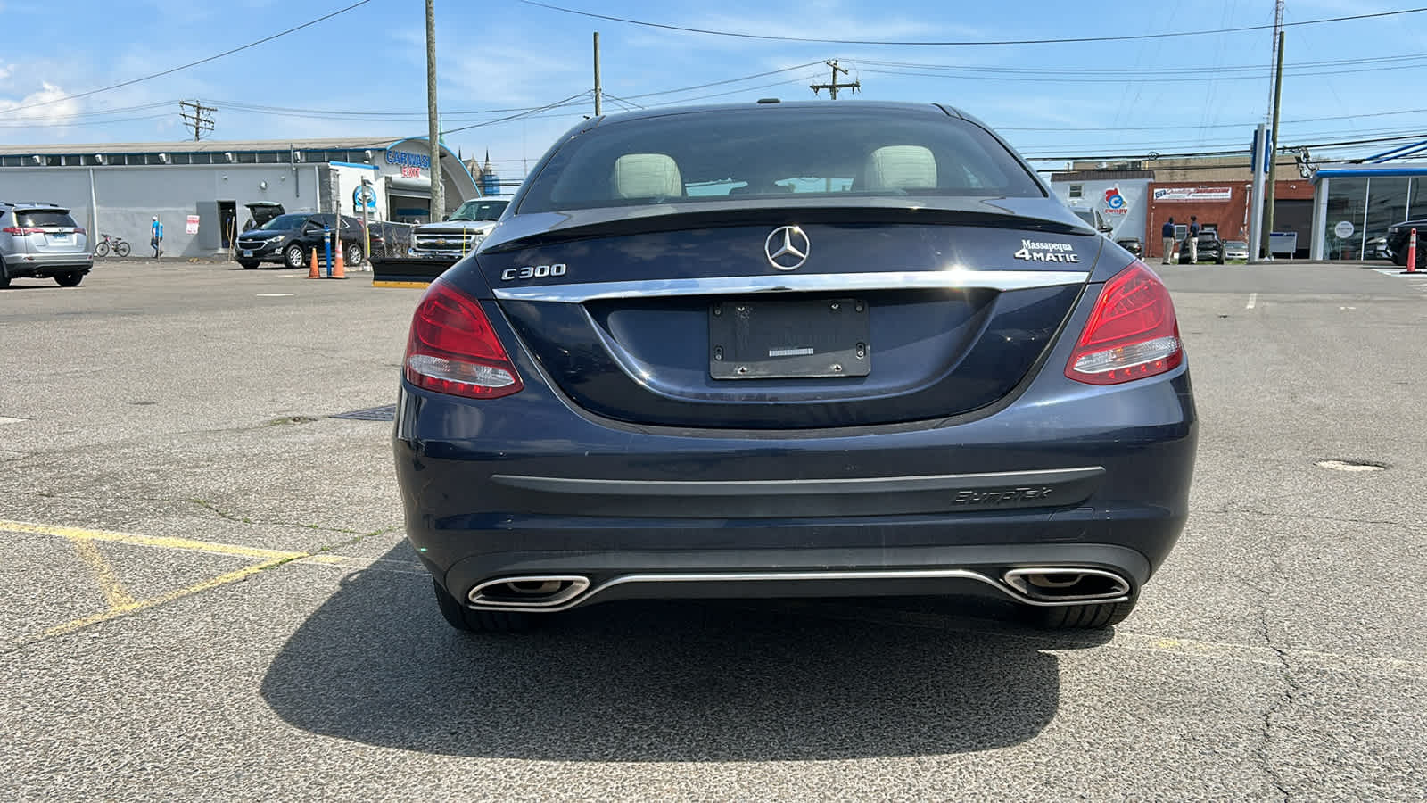 used 2018 Mercedes-Benz C-Class car, priced at $19,303