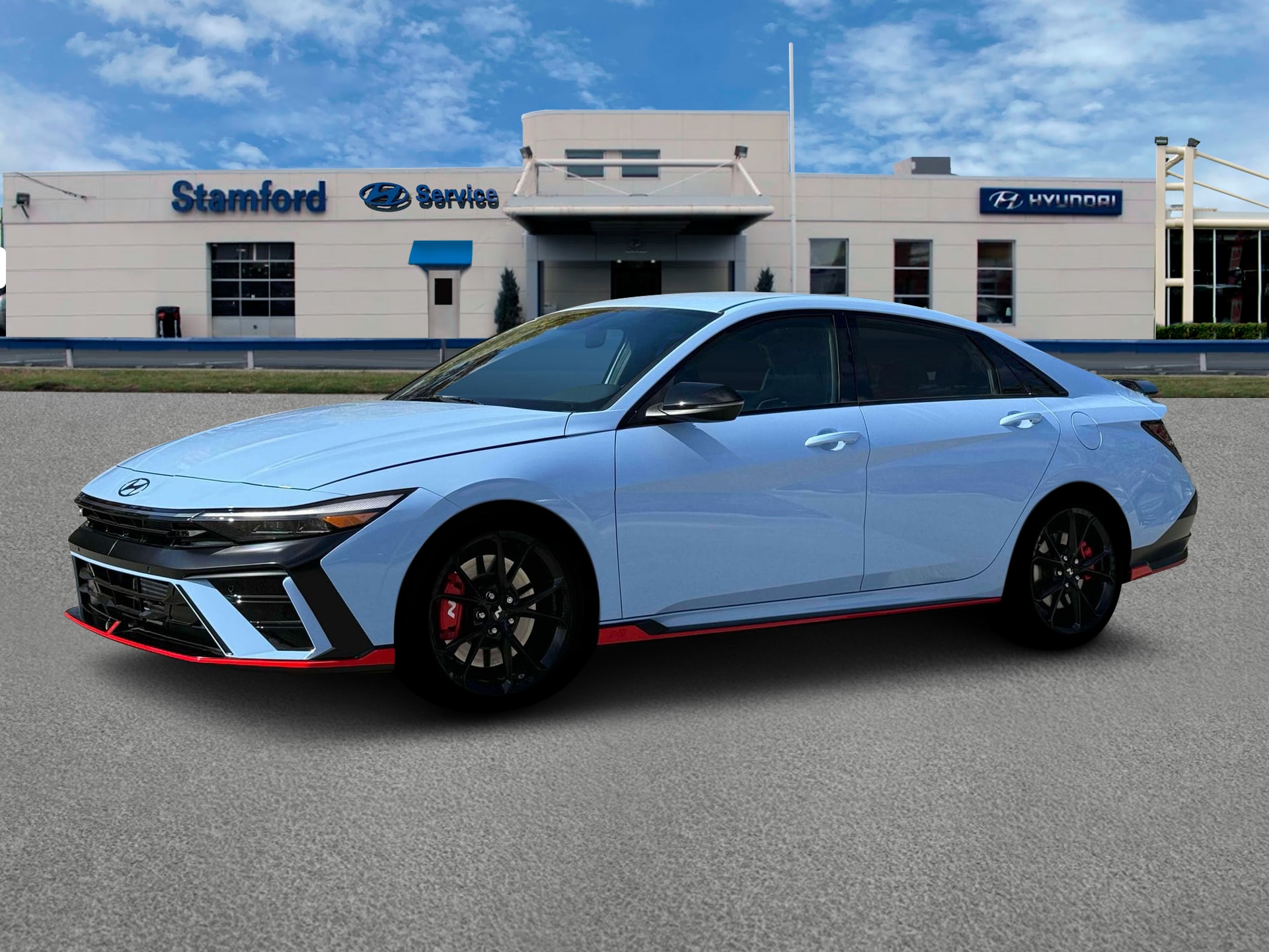 new 2025 Hyundai Elantra N car, priced at $35,570