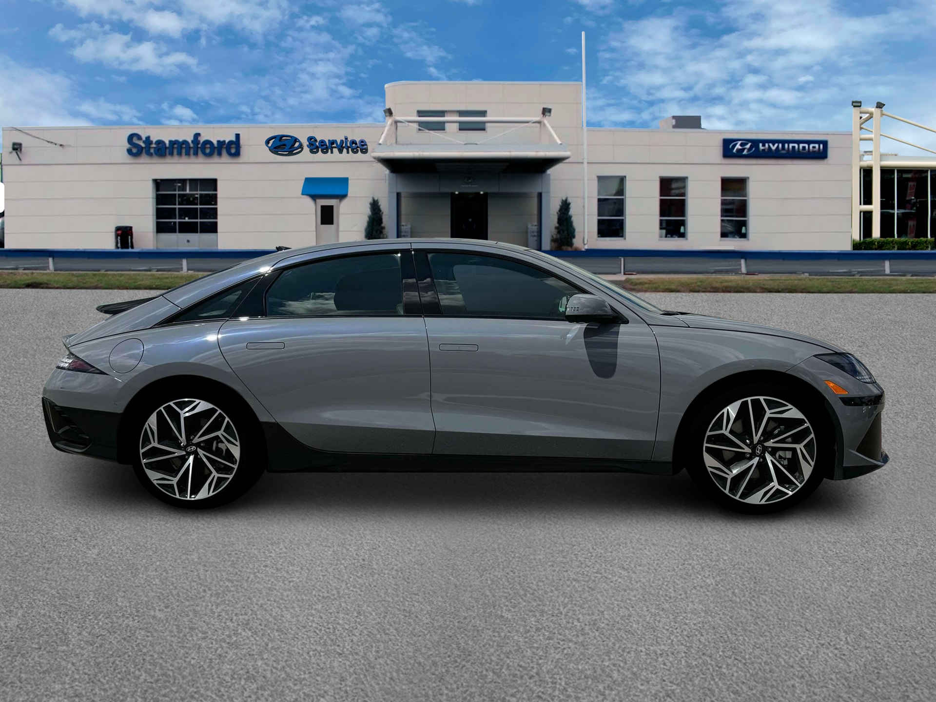 new 2025 Hyundai IONIQ 6 car, priced at $56,455