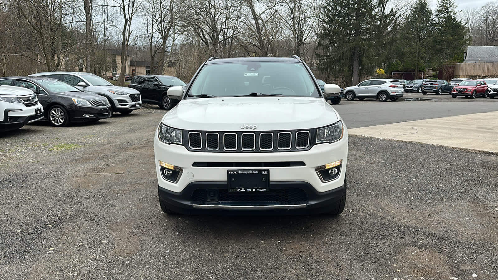 used 2021 Jeep Compass car, priced at $23,393