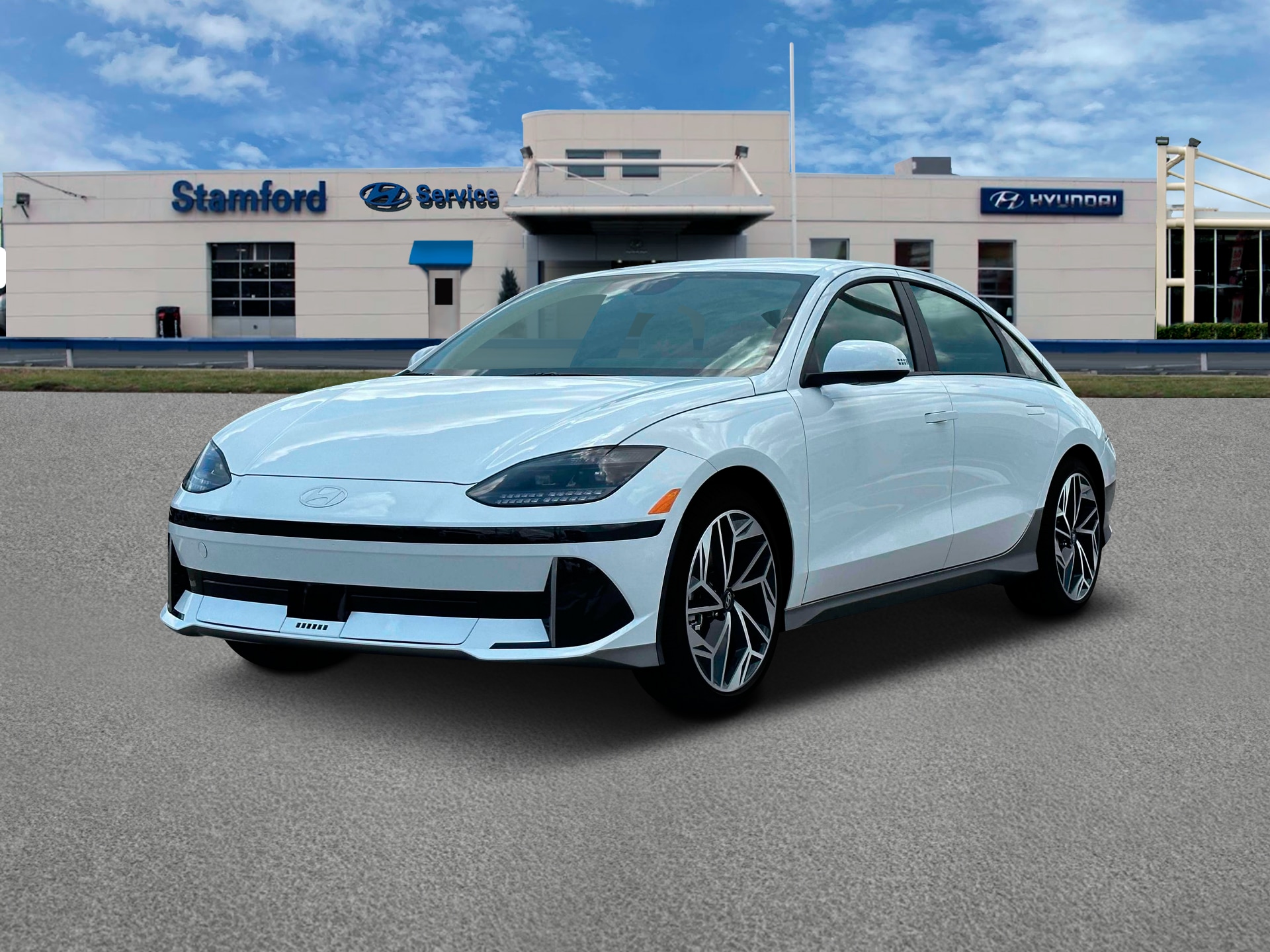 new 2025 Hyundai IONIQ 6 car, priced at $51,530