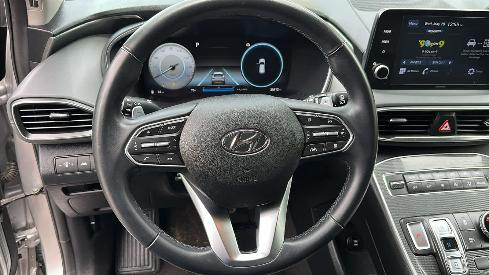 used 2022 Hyundai Santa Fe car, priced at $24,405