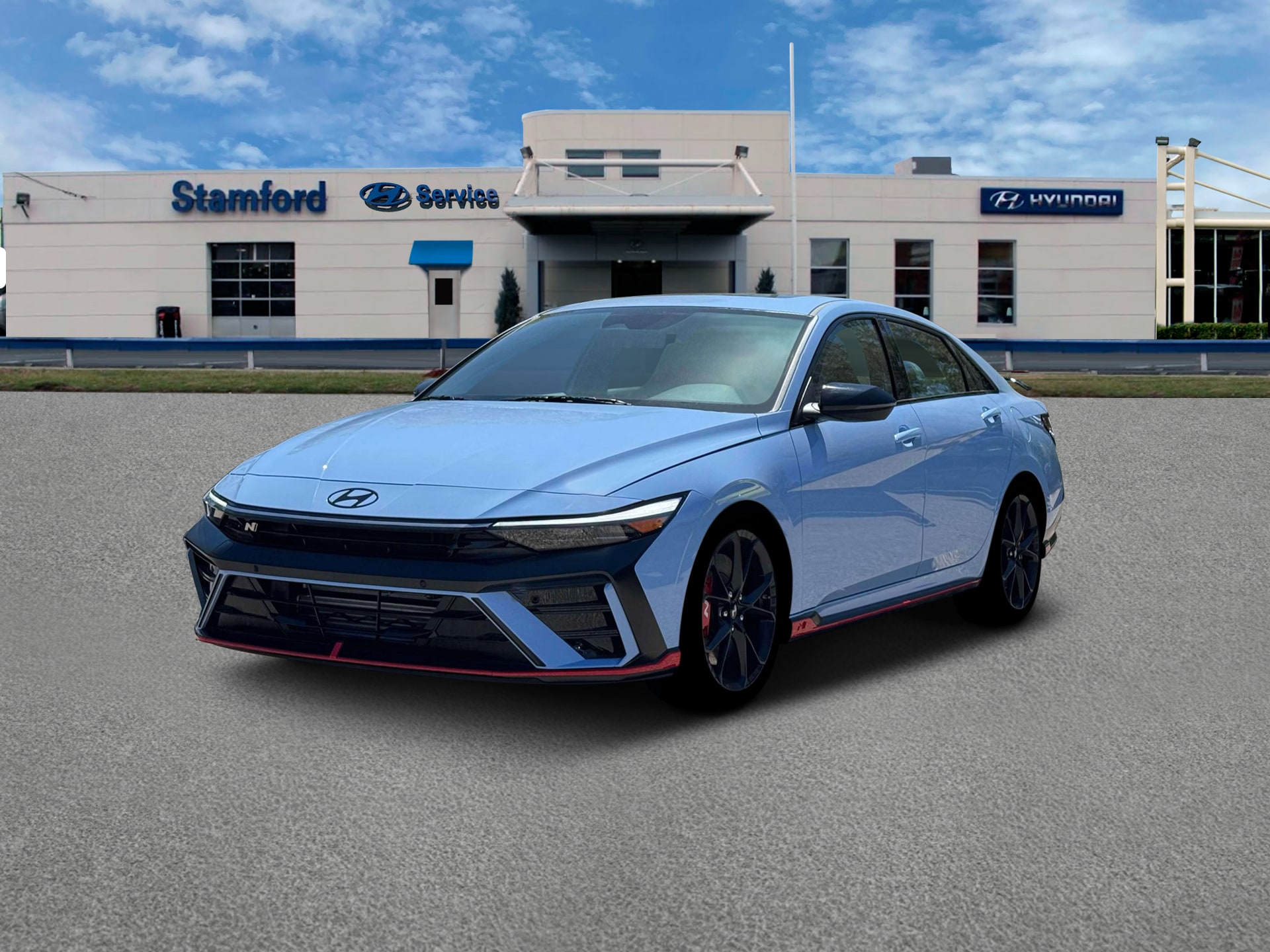 new 2025 Hyundai Elantra N car, priced at $37,720