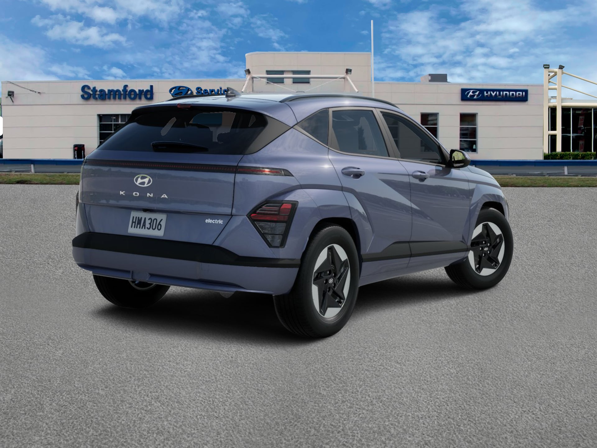 new 2025 Hyundai Kona Electric car, priced at $39,055