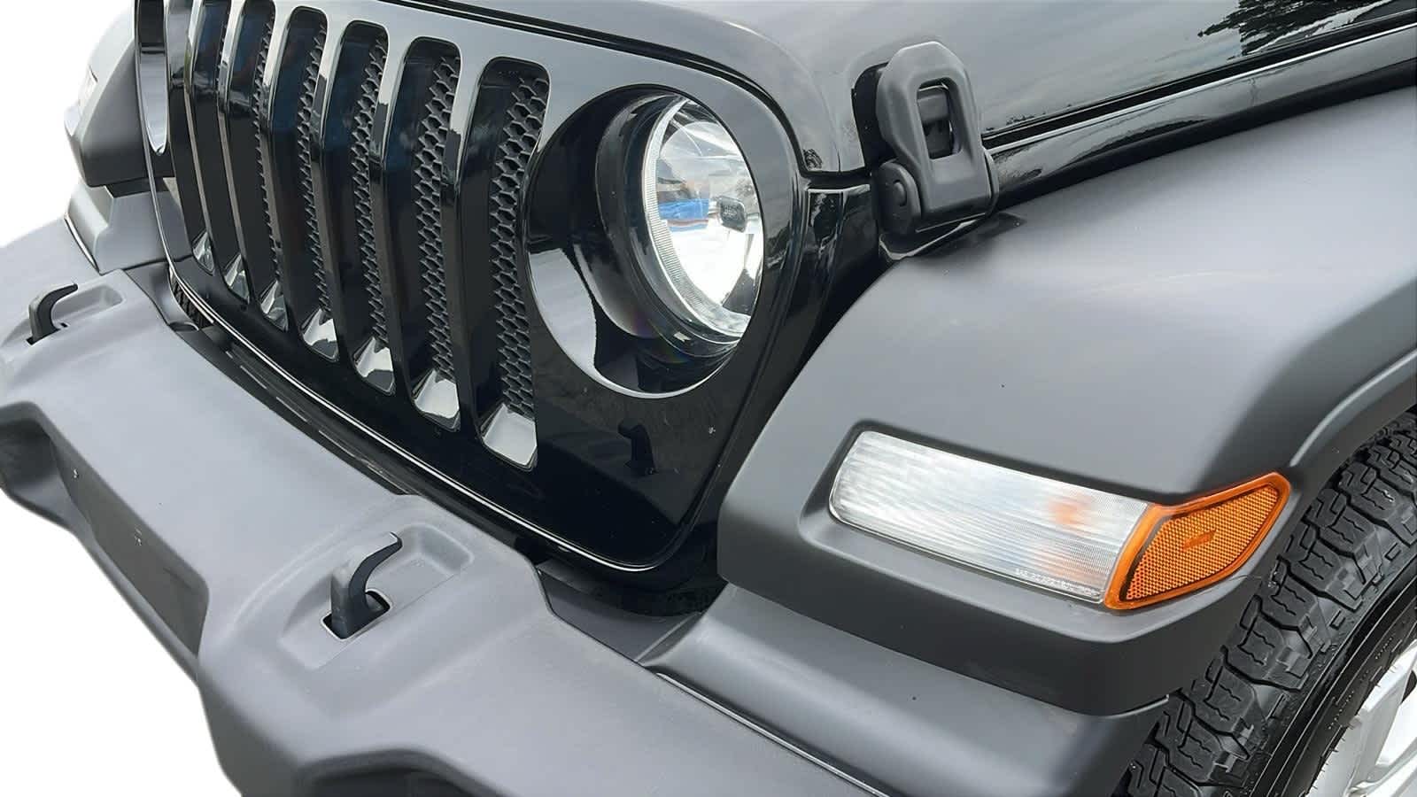 used 2021 Jeep Wrangler car, priced at $33,487