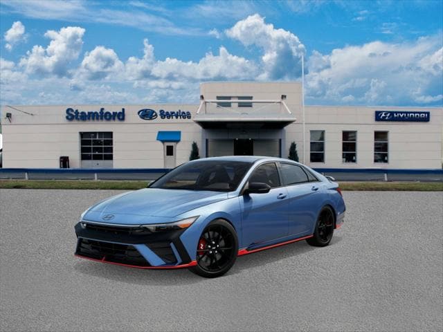 new 2025 Hyundai Elantra N car, priced at $37,780