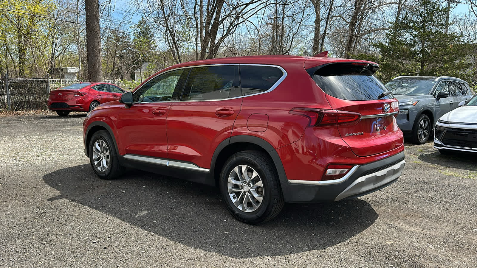 used 2019 Hyundai Santa Fe car, priced at $19,902