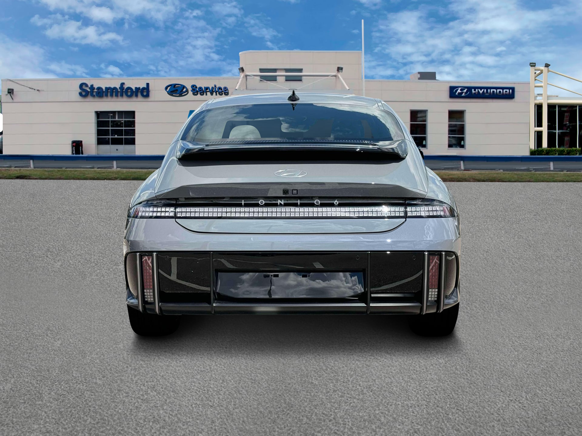 new 2025 Hyundai IONIQ 6 car, priced at $56,455
