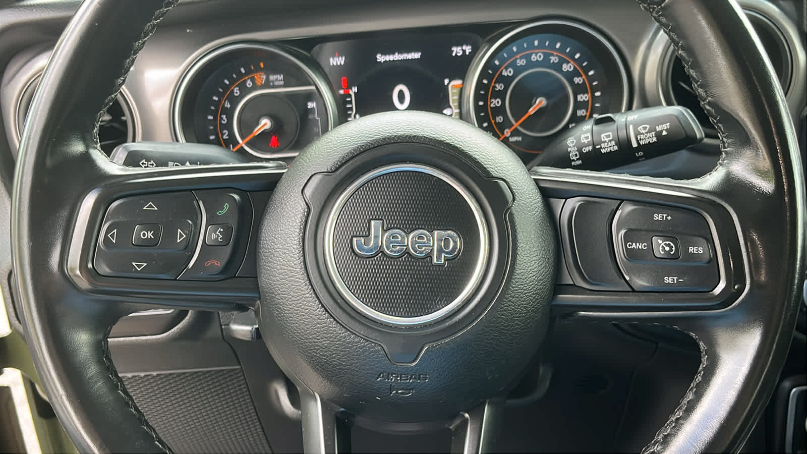 used 2021 Jeep Wrangler car, priced at $25,618