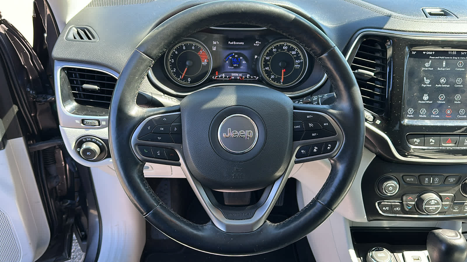 used 2021 Jeep Cherokee car, priced at $21,903