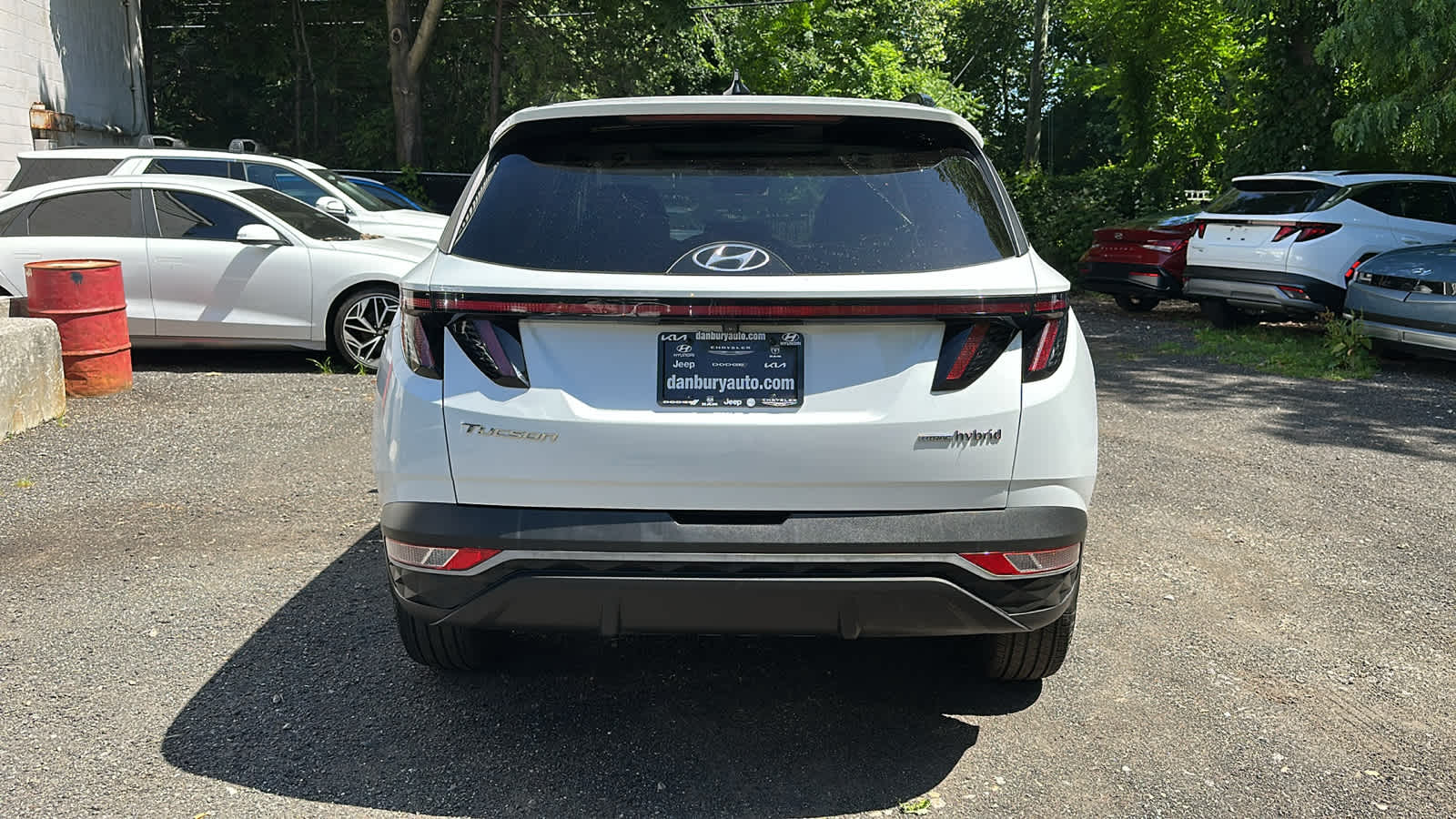 used 2022 Hyundai Tucson Hybrid car, priced at $18,807