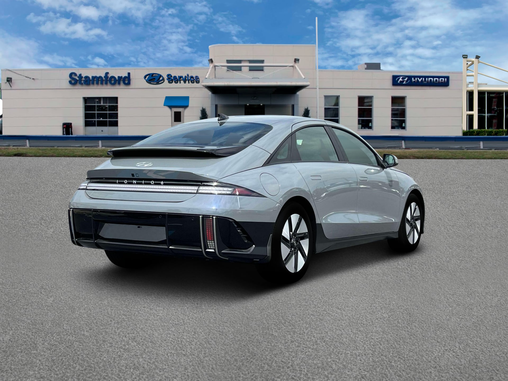 new 2025 Hyundai IONIQ 6 car, priced at $48,225