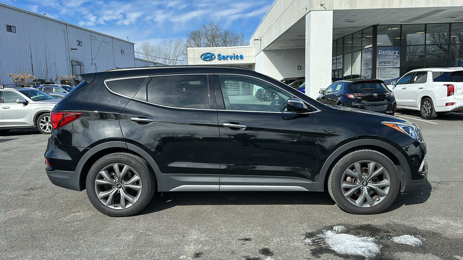 used 2017 Hyundai Santa Fe Sport car, priced at $19,503