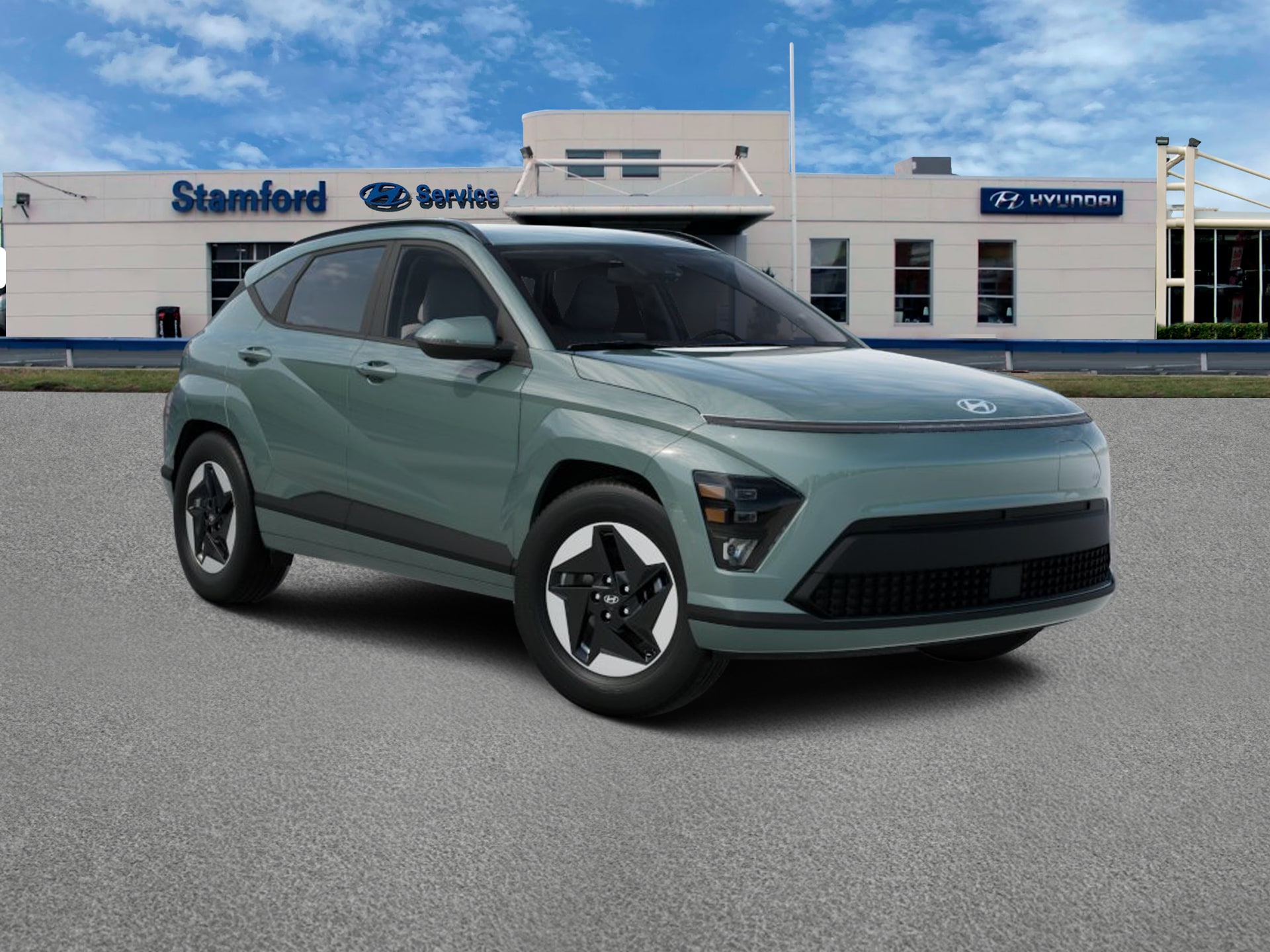 new 2025 Hyundai Kona Electric car, priced at $39,090
