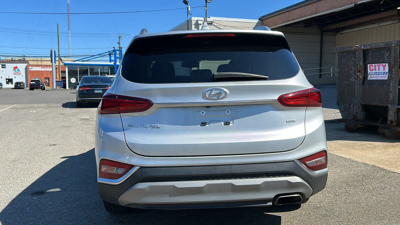 used 2019 Hyundai Santa Fe car, priced at $18,502