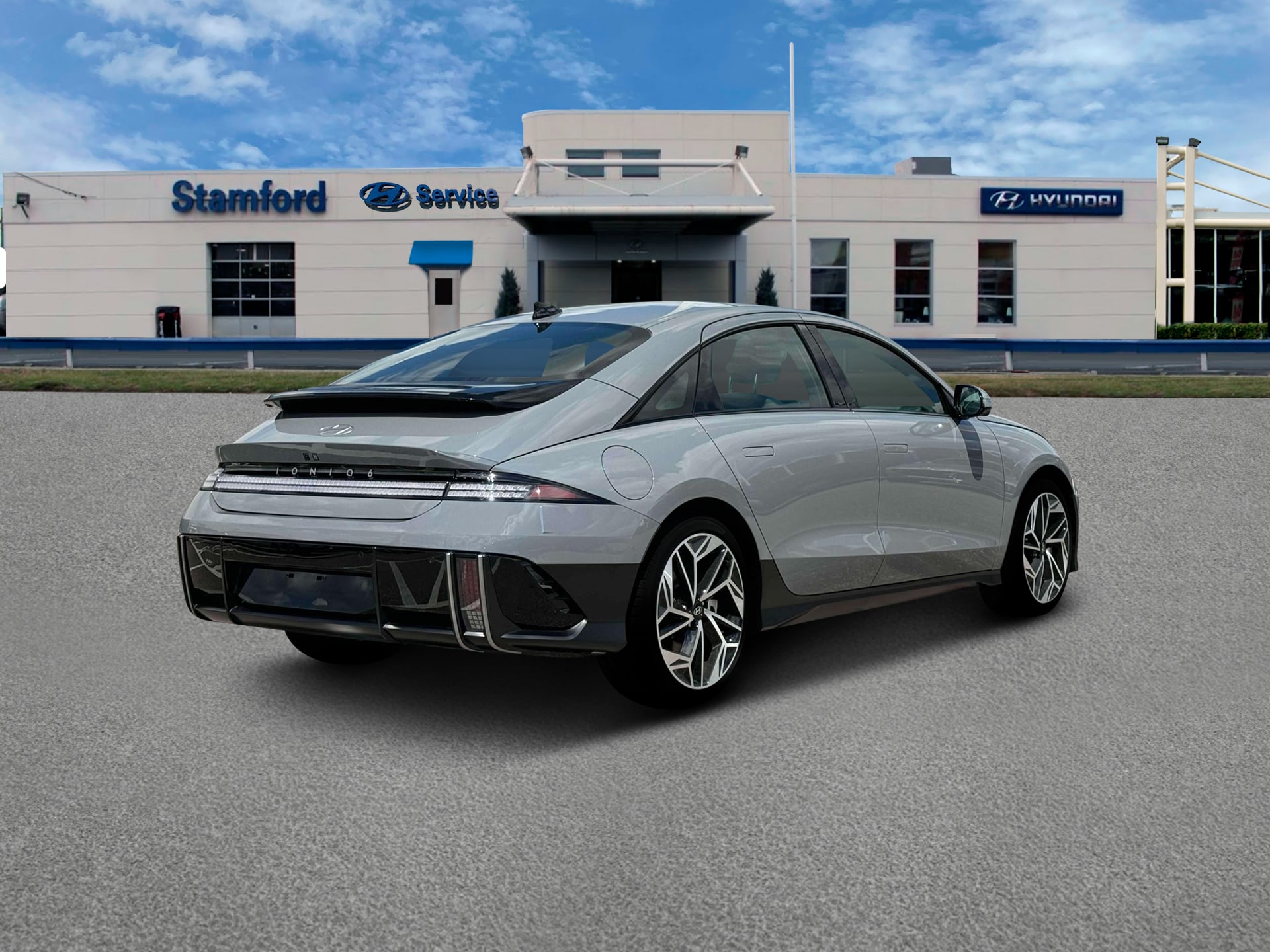 new 2025 Hyundai IONIQ 6 car, priced at $56,455