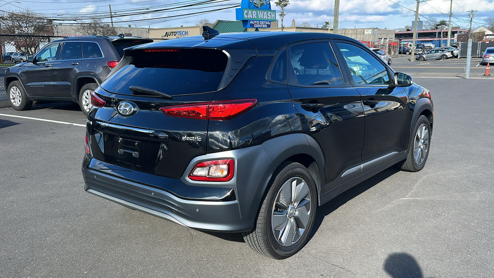 used 2021 Hyundai Kona Electric car, priced at $22,988