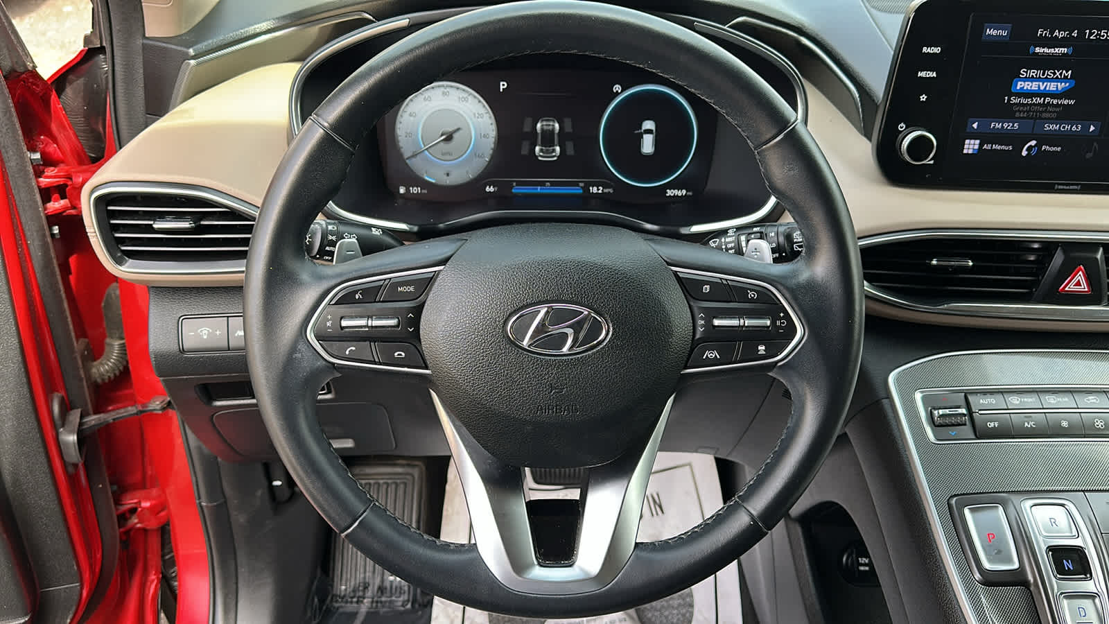 used 2022 Hyundai Santa Fe car, priced at $23,609