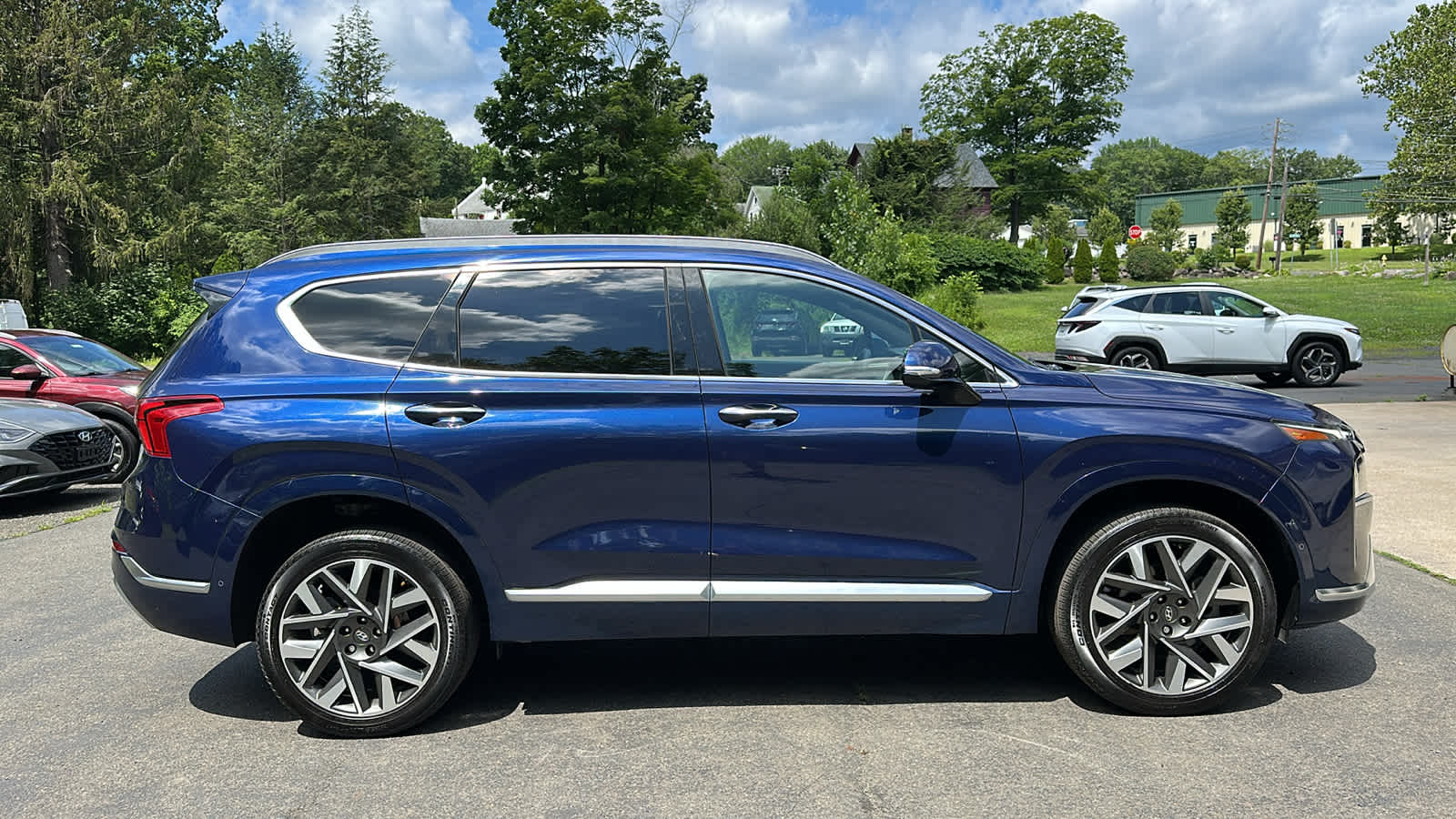used 2022 Hyundai Santa Fe car, priced at $30,807
