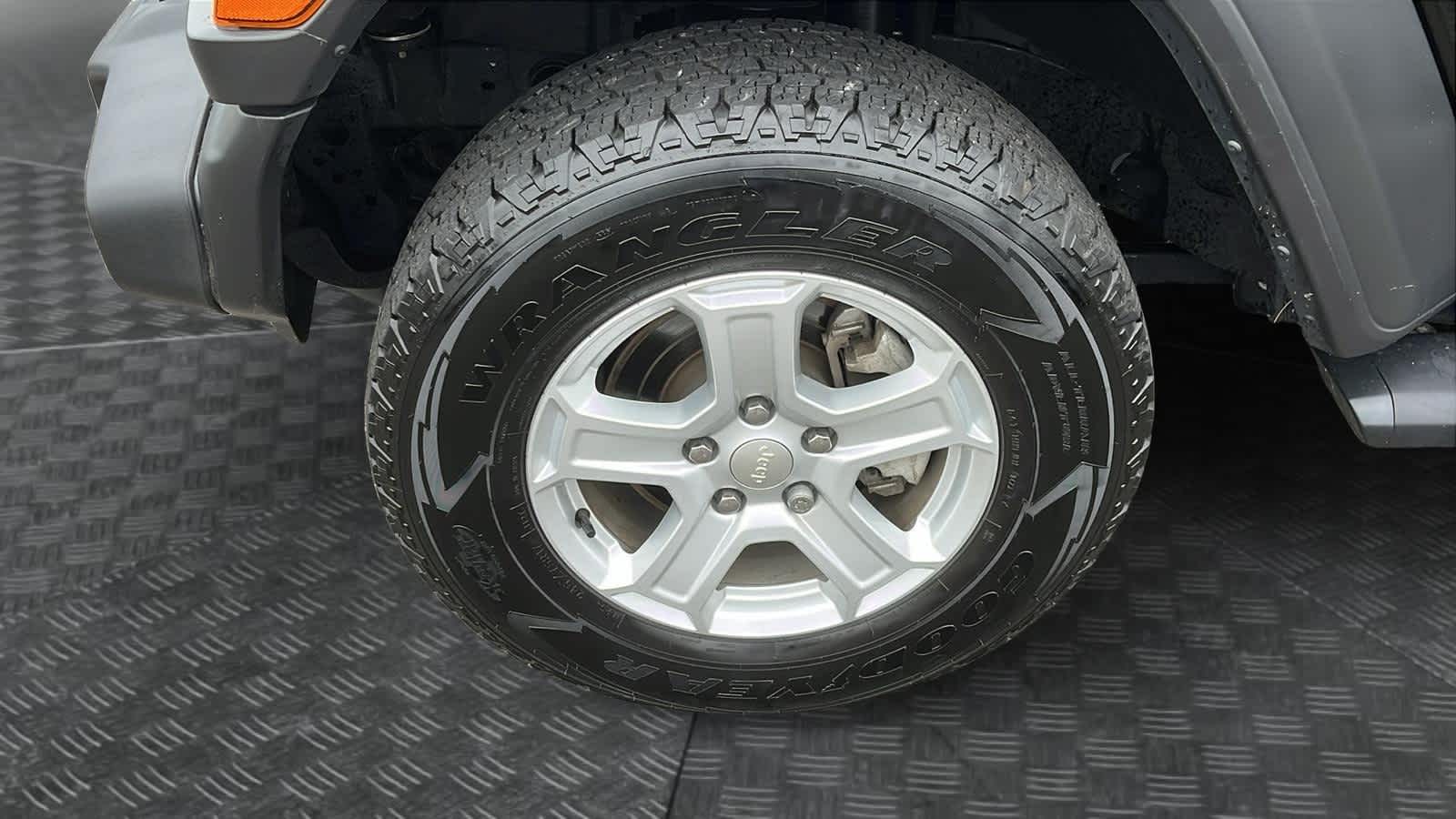 used 2021 Jeep Wrangler car, priced at $33,487