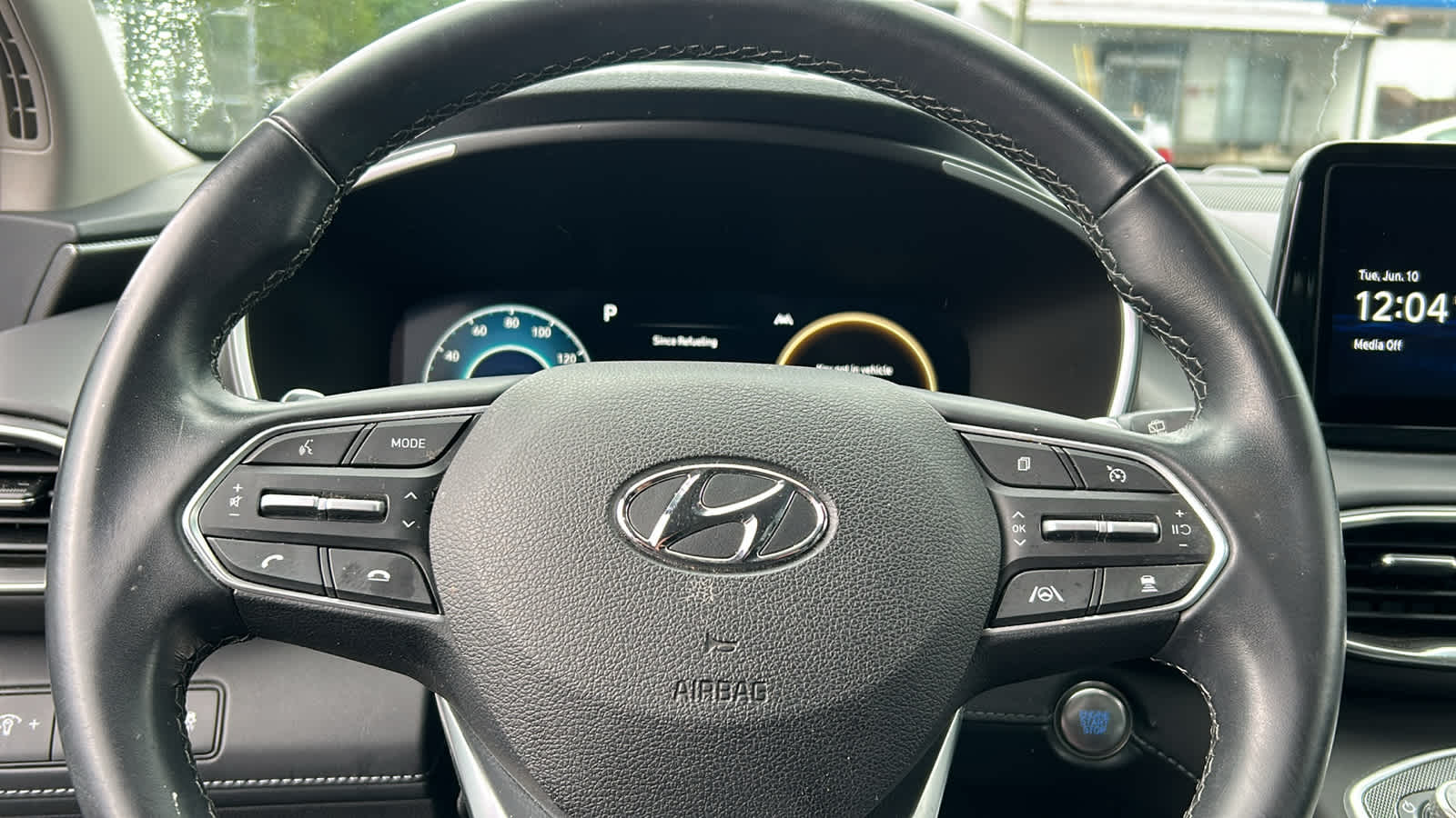 used 2021 Hyundai Santa Fe Hybrid car, priced at $25,905