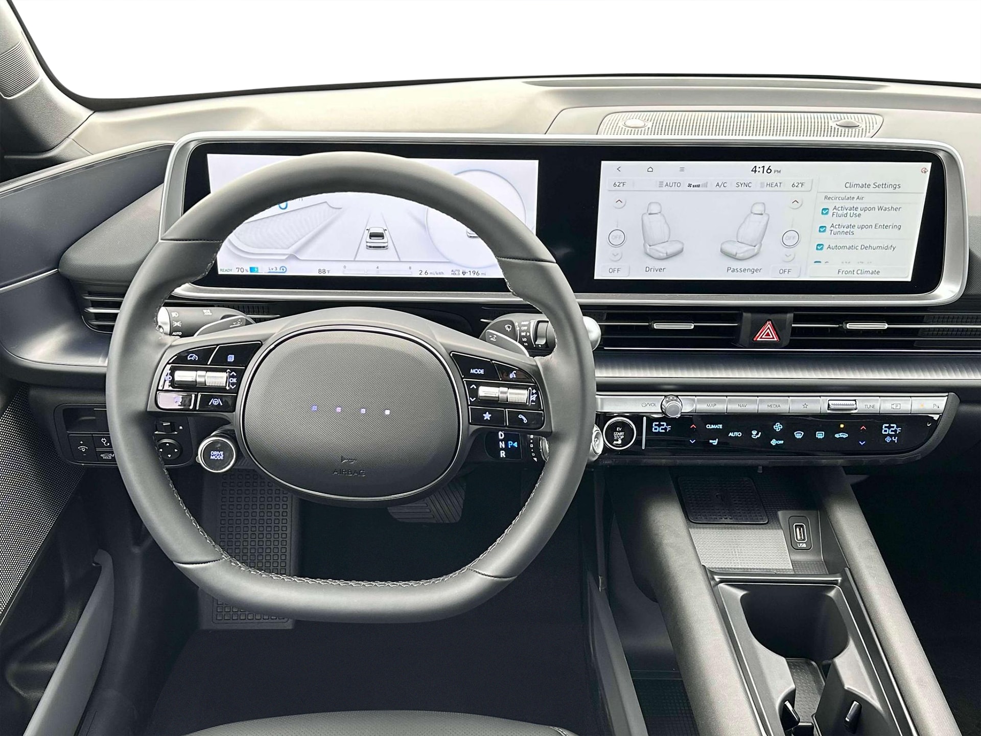 new 2025 Hyundai IONIQ 6 car, priced at $51,530