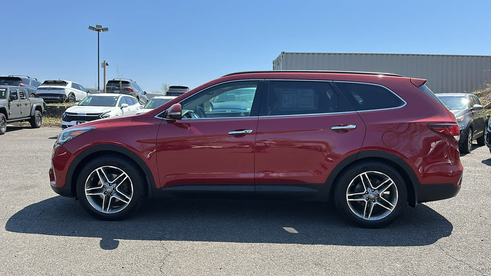 used 2018 Hyundai Santa Fe car, priced at $16,902